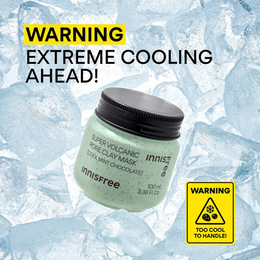 Super Volcanic Pore Clay Mask 100ml (Cool Mint Chocolate)