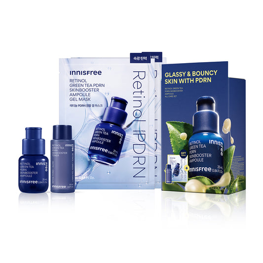 [LIMITED EDITION] innisfree Retinol Green Tea PDRN Ampoule All Care Set