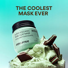 Super Volcanic Pore Clay Mask 100ml (Cool Mint Chocolate)