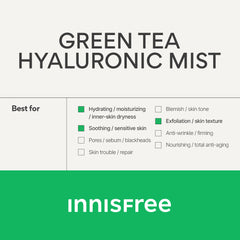 Green Tea Hyaluronic Mist 150ml