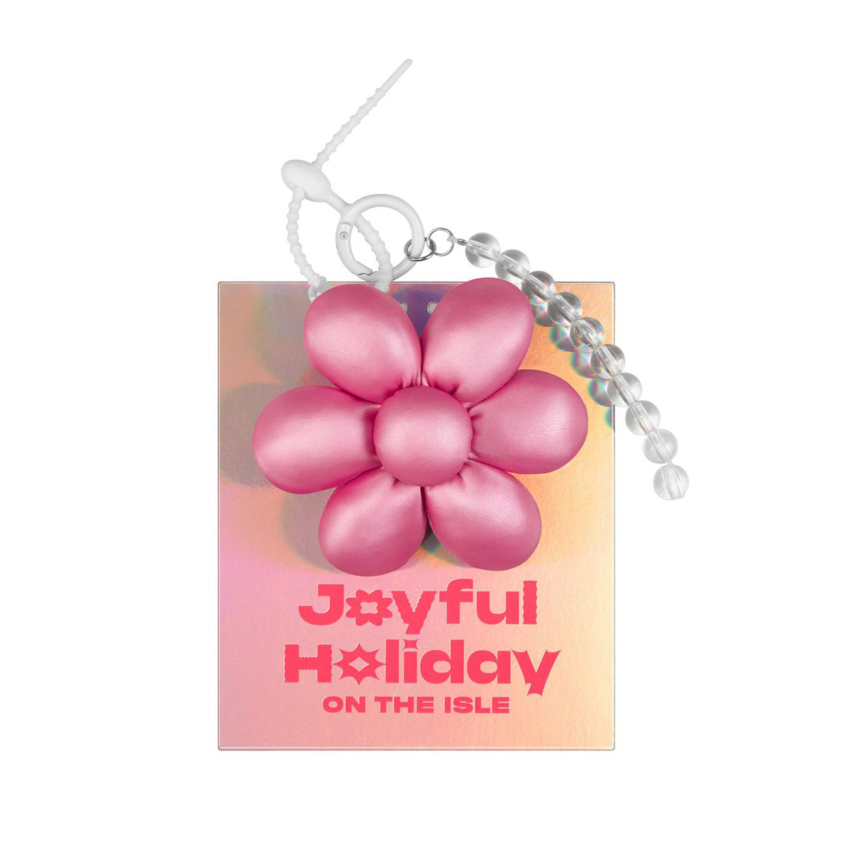 [GWP] Holiday Key Ring Pink