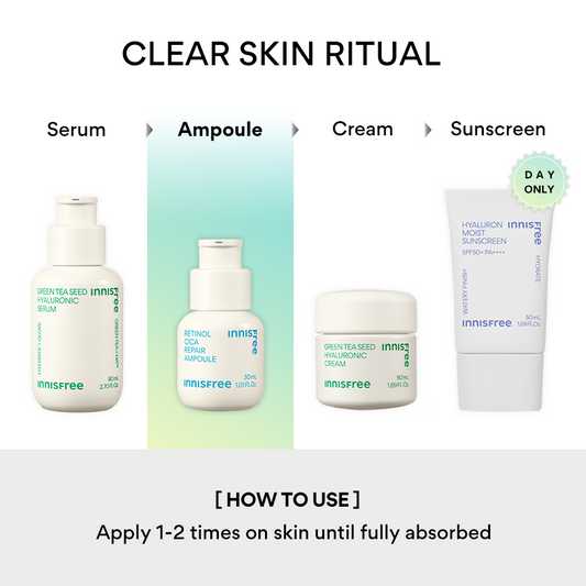 (2024 Joyful Holiday) Retinol Cica Repair Ampoule Special Set